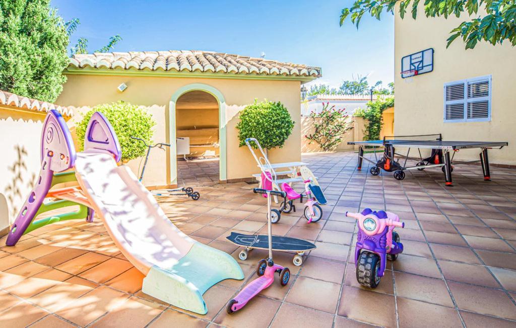 Agradable Villa Junto Al Mar Con Piscina Sagunto Bagian luar foto