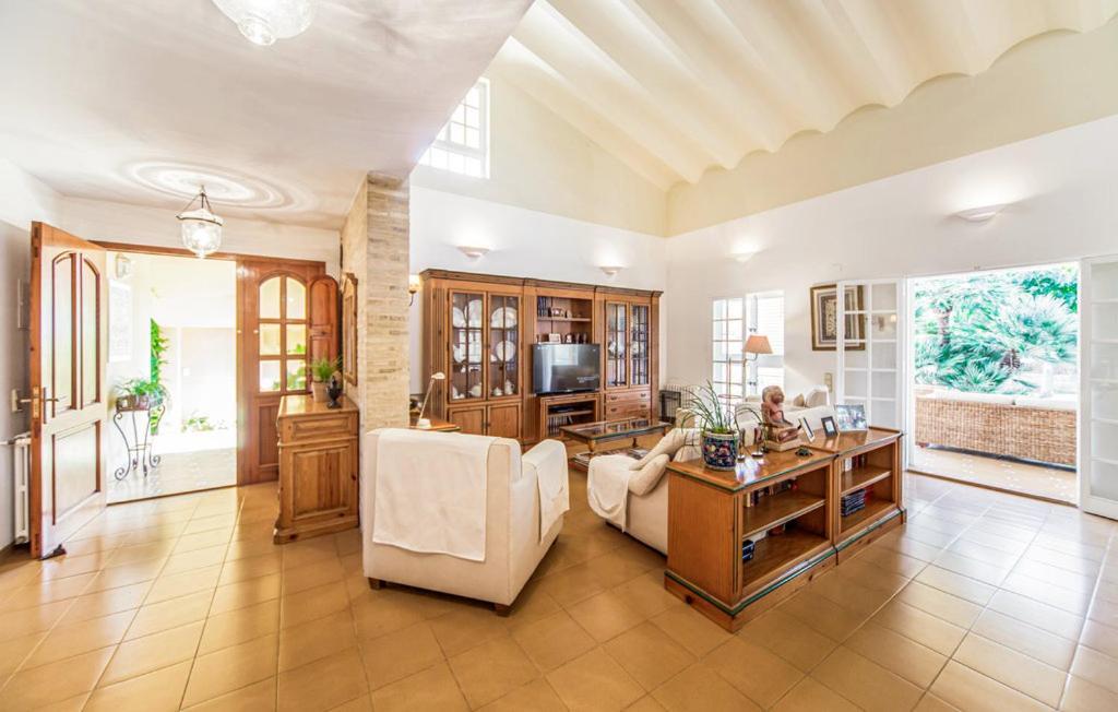 Agradable Villa Junto Al Mar Con Piscina Sagunto Bagian luar foto