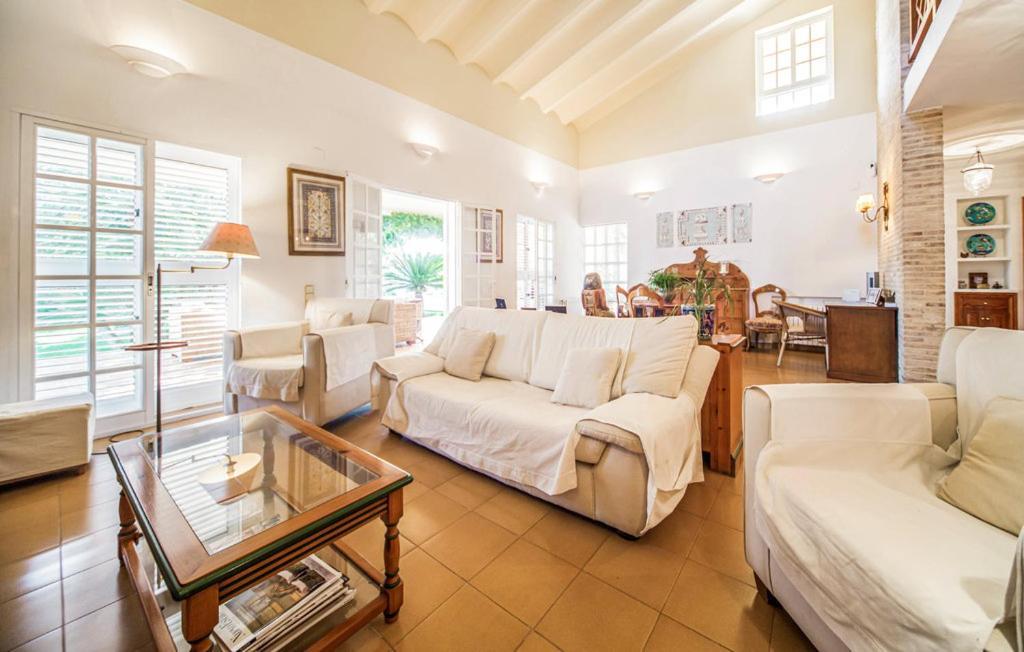 Agradable Villa Junto Al Mar Con Piscina Sagunto Bagian luar foto